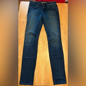Y2K Helmut Lang *Rare* Dark Blue Denim Skinny Jeans